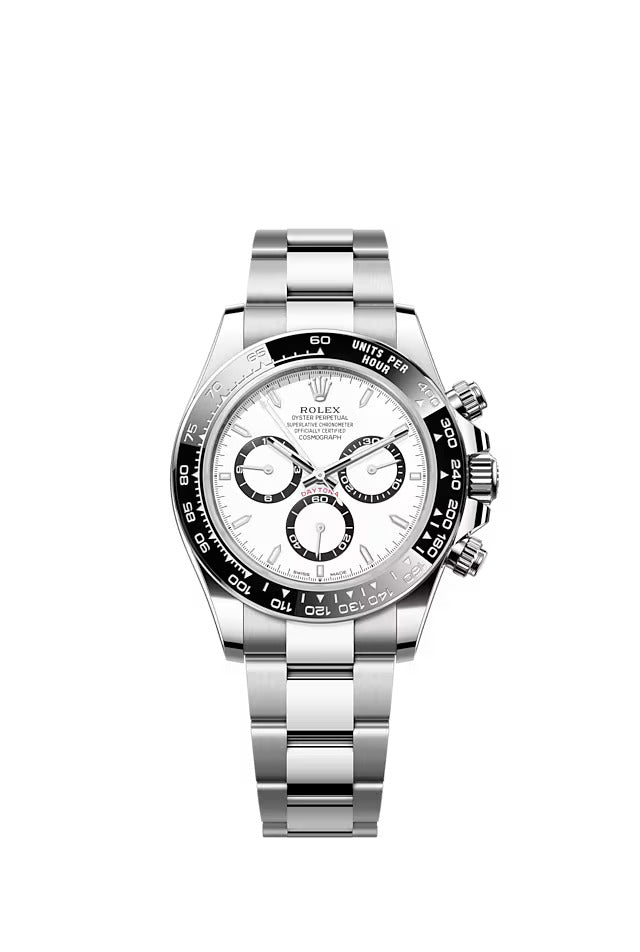 Rolex Daytona 40MM Stainless Steel White Dial 126500LN