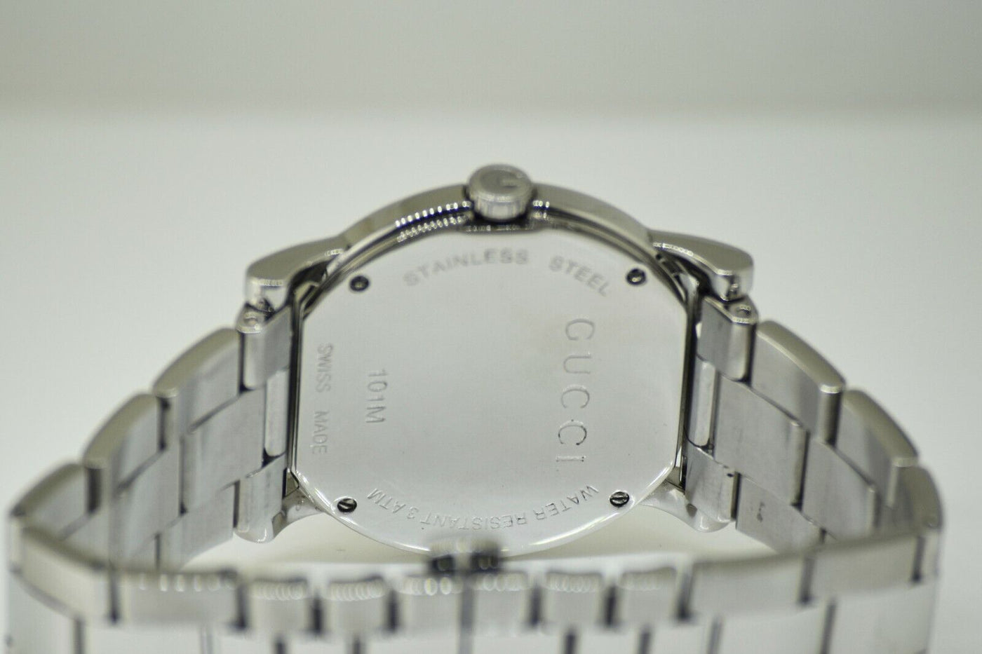 Gucci YA101306 White Watch Genuine Custom Set Diamond