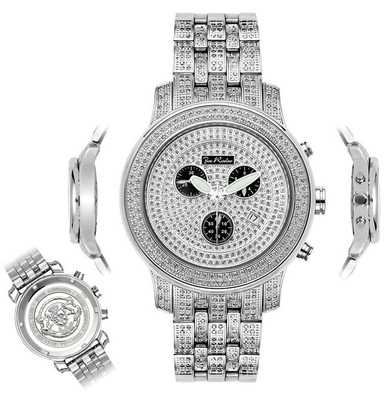 Joe Rodeo 2000 Diamond J2022 3.50 CT Diamond Watch