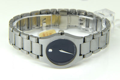 Movado Fiero Tungsten Carbide Ladies Watch - 0605620