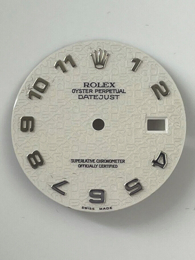 Rolex 36MM QuickSet Dial White Unique Dial