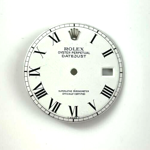 Rolex 36MM Datejust Non-Quickset Dial White W/ Roman Numerals